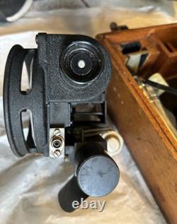 WW2 vintage Army Air Corps/USAF A-10 aerial sextant. Agfa Ansco