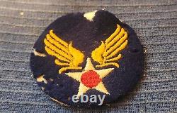 WWII 14th Army Air Force Patches Unauthorized Stripes Button Bag, Collar Discs