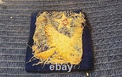 WWII 14th Army Air Force Patches Unauthorized Stripes Button Bag, Collar Discs