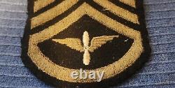 WWII 14th Army Air Force Patches Unauthorized Stripes Button Bag, Collar Discs