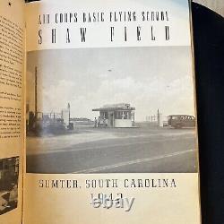 WWII 1942 454th USAAF Army Air Forces Flying School Shaw Field S. C. Yearbook