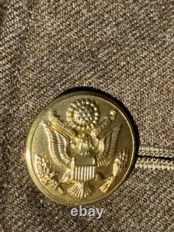 WWII 1942 Named US Army Air Forces Service Coat 38R Wool Serge 13th AAF Corporal
