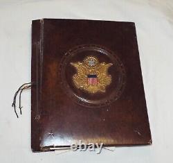 WWII 1942 Soldier Sons Letters Fathers Collection Scrapbook Army Air Corp Roth