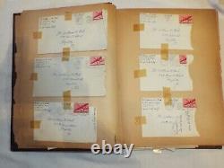 WWII 1942 Soldier Sons Letters Fathers Collection Scrapbook Army Air Corp Roth