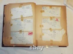 WWII 1942 Soldier Sons Letters Fathers Collection Scrapbook Army Air Corp Roth