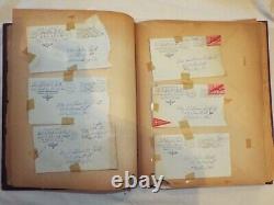 WWII 1942 Soldier Sons Letters Fathers Collection Scrapbook Army Air Corp Roth