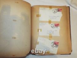 WWII 1942 Soldier Sons Letters Fathers Collection Scrapbook Army Air Corp Roth