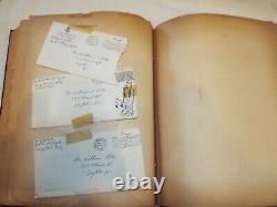 WWII 1942 Soldier Sons Letters Fathers Collection Scrapbook Army Air Corp Roth