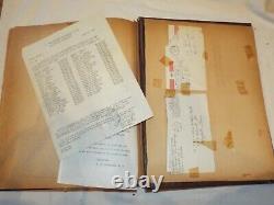 WWII 1942 Soldier Sons Letters Fathers Collection Scrapbook Army Air Corp Roth