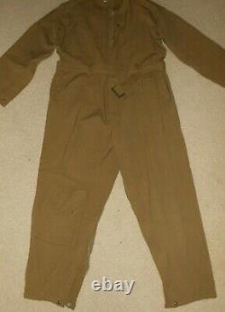 WWII 1942 US Army Air Force Type A-4 Flight Suit Flightsuit khaki sz 42