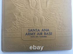 WWII 1944 USAAF Santa Ana Army Air Base Year Book Joe DiMaggio Training Command