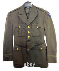 WWII 1944 US Army Air Force Chief Warrant Officer Dress Jacket Named