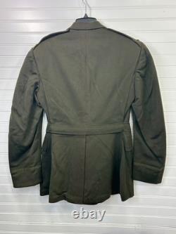 WWII 1944 US Army Air Force Chief Warrant Officer Dress Jacket Named