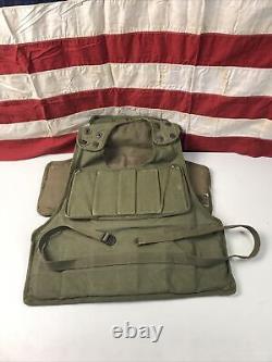 WWII 1950 Korean War US Army T-64 Vest USAF Air Crew Member Bomber Gunner RARE