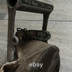 WWII 2 Hand Crank Air Raid Siren Alarm + Cover Federal Electric Military Army