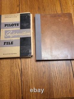 WWII/2 US Army Air Corps Pilots Information File named to Col. J. L. Whitney. S3