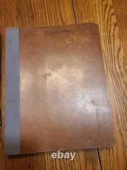 WWII/2 US Army Air Corps Pilots Information File named to Col. J. L. Whitney. S3