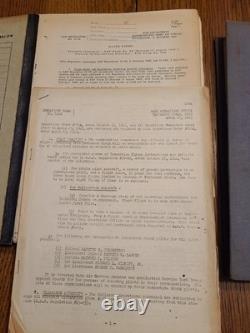 WWII/2 US Army Air Corps Pilots Information File named to Col. J. L. Whitney. S3