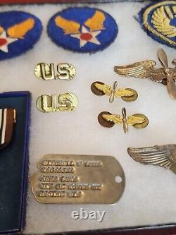 WWII 3rd/15th Army Air Corps Insignia, Medals And Patch Grouping ID'ed