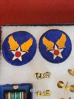 WWII 3rd/15th Army Air Corps Insignia, Medals And Patch Grouping ID'ed