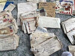 WWII 425 pc Letter Grouping Cards Record Marshall Minnesota Lt. Army Air Corps