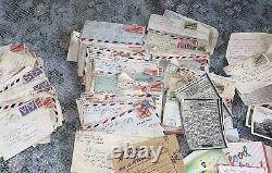 WWII 425 pc Letter Grouping Cards Record Marshall Minnesota Lt. Army Air Corps