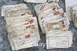 WWII 425 pc Letter Grouping Cards Record Marshall Minnesota Lt. Army Air Corps