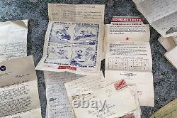 WWII 425 pc Letter Grouping Cards Record Marshall Minnesota Lt. Army Air Corps