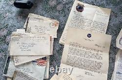 WWII 425 pc Letter Grouping Cards Record Marshall Minnesota Lt. Army Air Corps