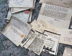 WWII 425 pc Letter Grouping Cards Record Marshall Minnesota Lt. Army Air Corps