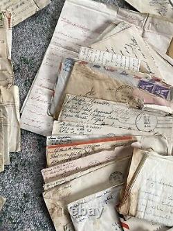 WWII 425 pc Letter Grouping Cards Record Marshall Minnesota Lt. Army Air Corps
