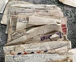 WWII 425 pc Letter Grouping Cards Record Marshall Minnesota Lt. Army Air Corps