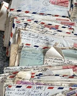 WWII 425 pc Letter Grouping Cards Record Marshall Minnesota Lt. Army Air Corps