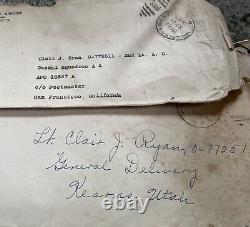 WWII 425 pc Letter Grouping Cards Record Marshall Minnesota Lt. Army Air Corps