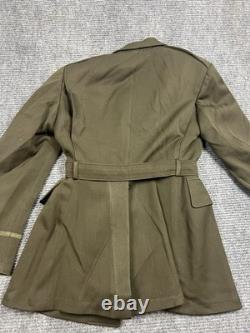 WWII 4th Army Air Force Officer Uniform 4-Pocket Tunic Dated 1944 36 R