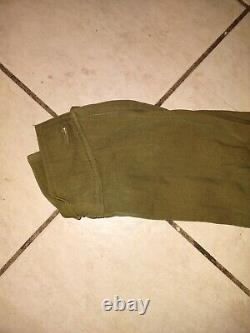 WWII AAF Olive Drab Army Air Force Type L-1 Flight Suit size small regular