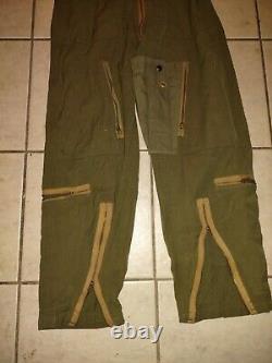 WWII AAF Olive Drab Army Air Force Type L-1 Flight Suit size small regular
