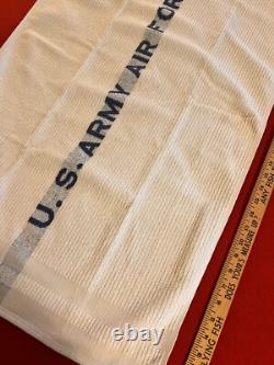 WWII AAF Towel U. S. ARMY AIR FORCES (original'CANNON' label) 40 x 22 MINT