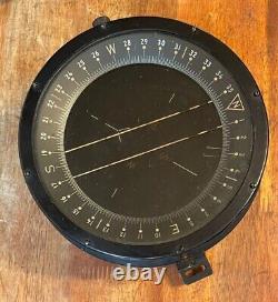 WWII A. F. (Air Force) US Army Compass Type D-12 / PART NO 1832-1-A