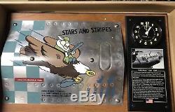 WWII Air Craft War Paint Plane nose art panel Collectible Clock US Army Rare