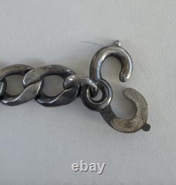 WWII Air Force Army Air Corps Sterling Gold Wings ID Bracelet