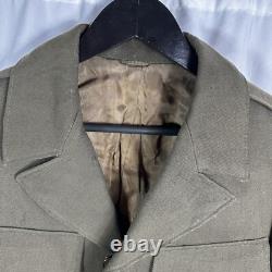 WWII Army Air Corp Officer Ike Jacket Flight Felt AAC Patch