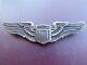 WWII Army Air Corp Sterling Silver Aviation Pilot Badge Pin Aviator 3 Inch Meyer