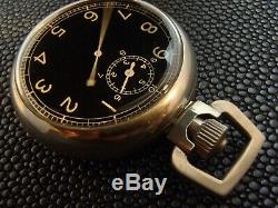 WWII Army Air Corps 1942 Elgin A8 Ground Speed jitterbug stopwatch, rare box