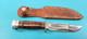 WWII Army Air Corps AAC Combat Knife 1st Variation + Correct Leather Sheath