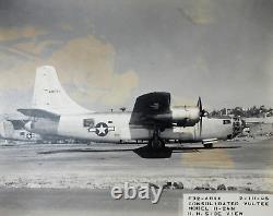 WWII Army Air Corps B-24N Bomber Prototype Consolidated Factory Photos 1945
