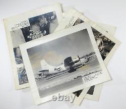 WWII Army Air Corps B-24N Bomber Prototype Consolidated Factory Photos 1945