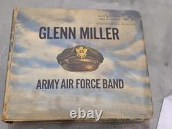 WWII Army Air Corps Complete Glenn Miller Record Album Collection Book L@@K