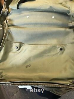 WWII Army Air Corps Officers Suitcase Garment Bag Military U. S. Vintage