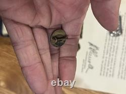WWII Army Air Corps Paper Grouping with ribbons and Pin Italy Vet from Ohio